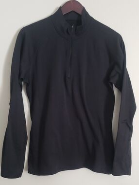Marmot Men's Black Zip-Neck Sweater